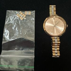Kate Spade New York Holland Bracelet Watch Rose Gold and Silver